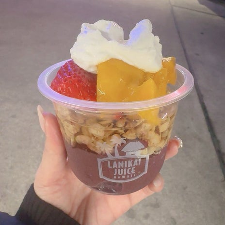 麻辣湯の後に食べた1番好きなアサイーの画像