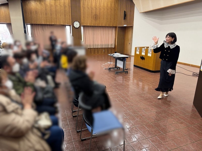 堀ちえみの夫 満席の千歳市講演会の画像