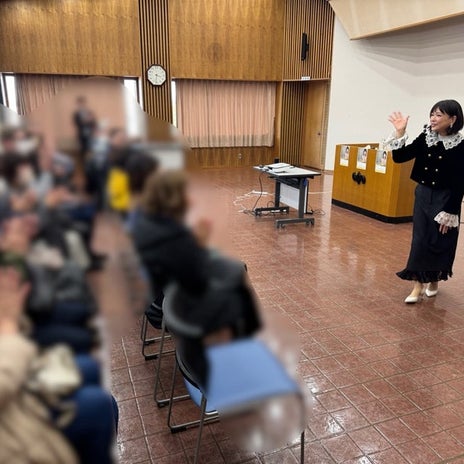 堀ちえみの夫 満席の千歳市講演会の画像