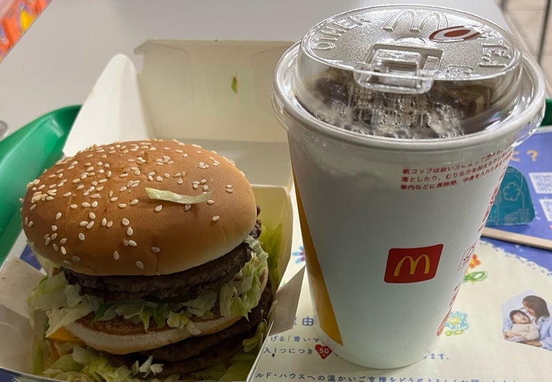 マックで驚いた1.5倍の野菜の量の画像