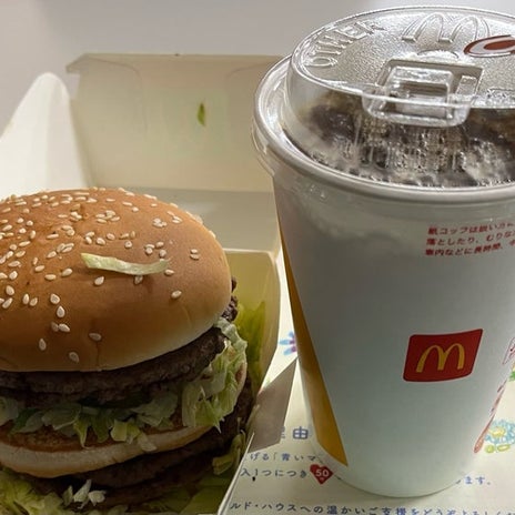 マックで驚いた1.5倍の野菜の量の画像