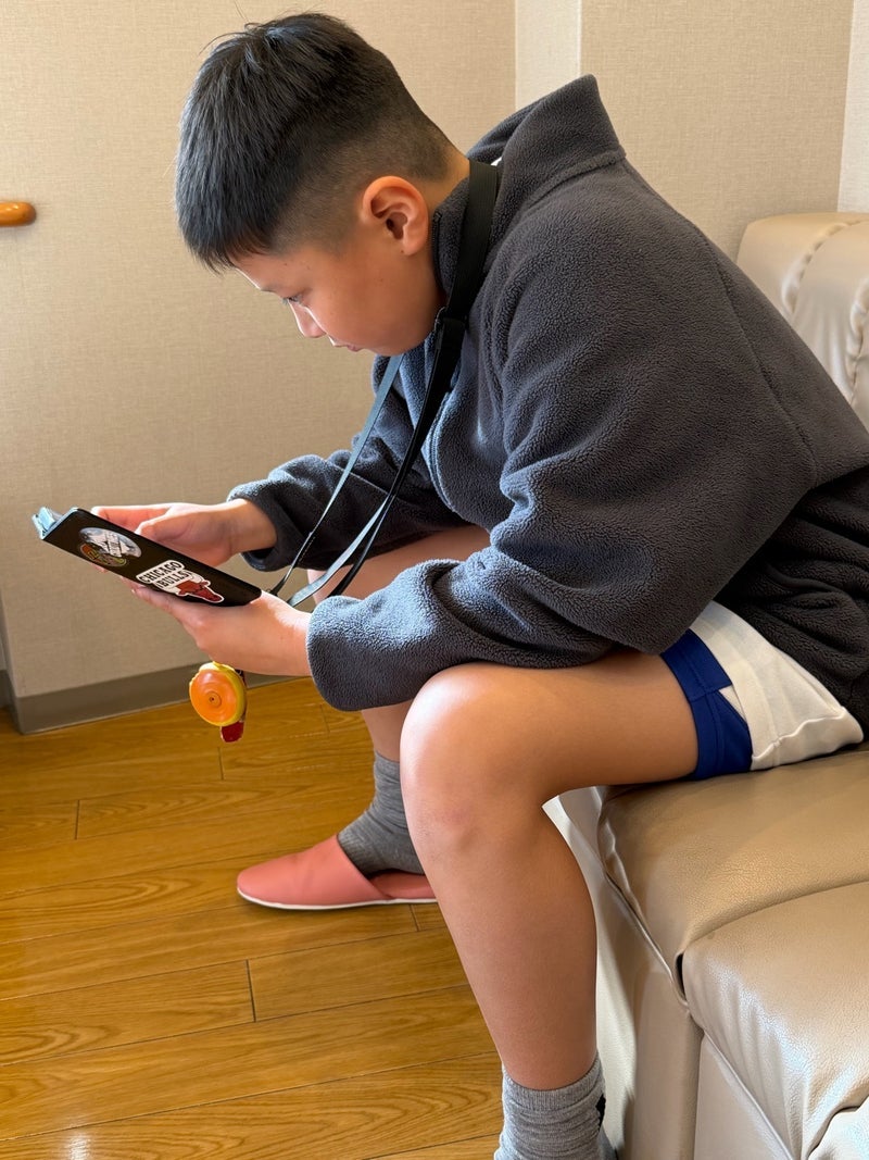 小原 給食食べず矯正で早退した長男の画像