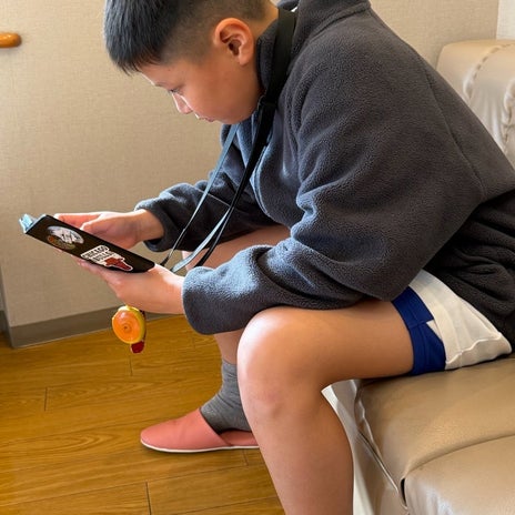 小原 給食食べず矯正で早退した長男の画像