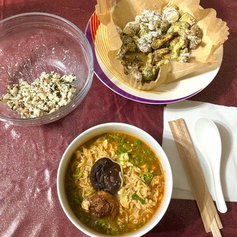 日本から戻ってきてからのボッチ飯の画像