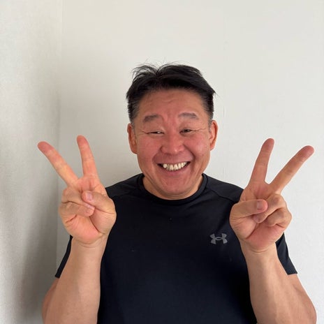 若乃花 ポーズに迷いピースサインの画像