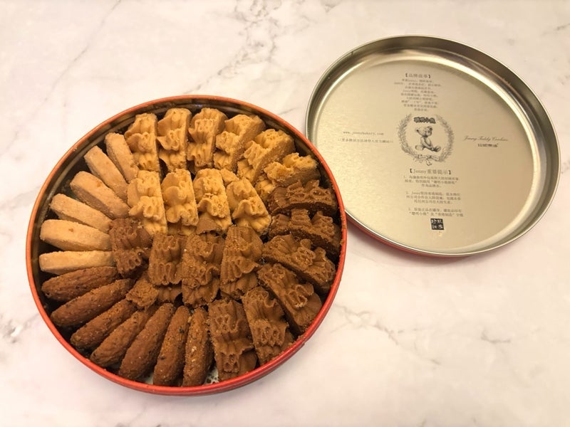 香港の人気クッキーのサクホロ食感の画像
