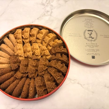 香港の人気クッキーのサクホロ食感の画像