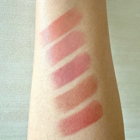 リニューアルした愛用のリップ5色の画像