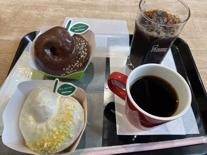 母との想い出のミスドでの時間の画像