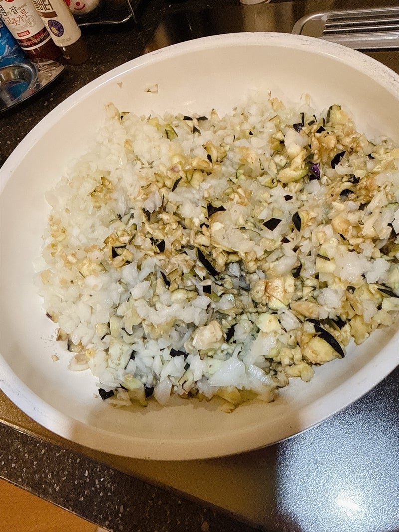 小川菜摘 キーマカレーとおひたしの画像