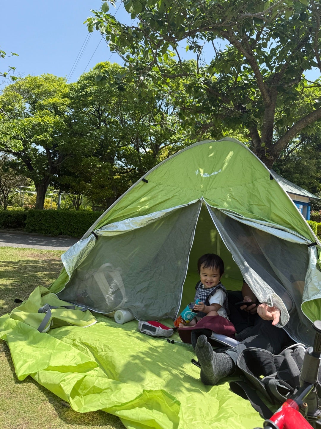 凄く良かった公園で使えるテント