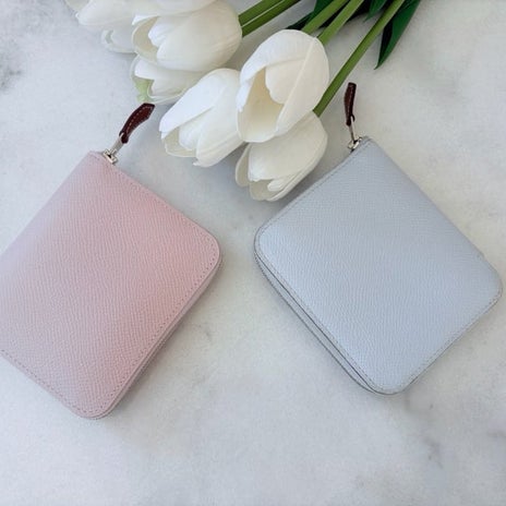 エルメスの大好きな色と柄の財布の画像