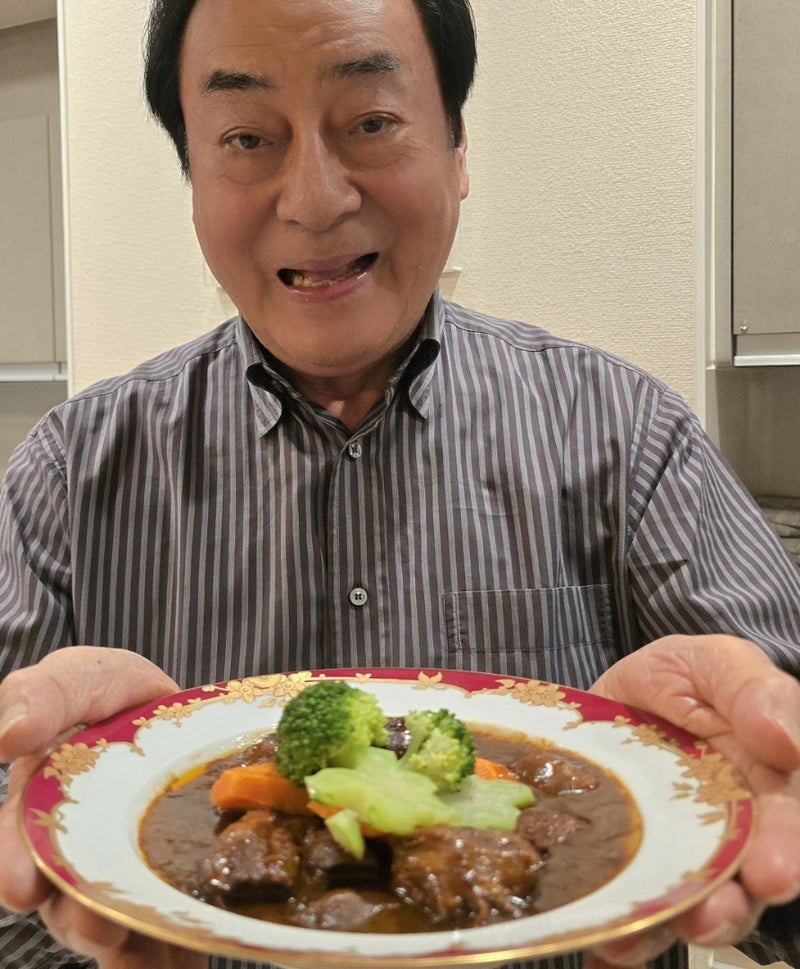 高橋英樹 おうちご飯のタンシチューの画像