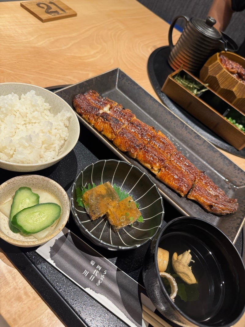 堀ちえみ 暑気払いの鰻の夕飯の画像