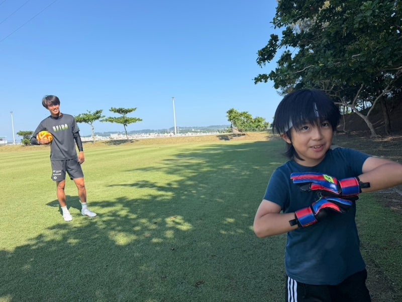 アレク 息子の輝いてる良い顔の画像