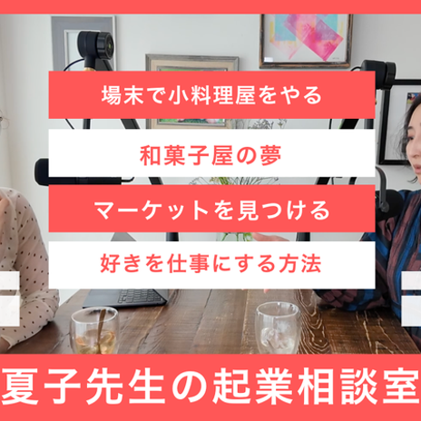 本気で考え始めた和菓子屋の夢の画像