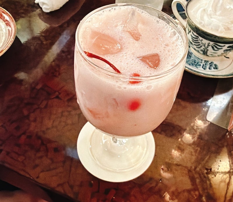 従姉妹が飲んでいたウインナーコーヒーの画像
