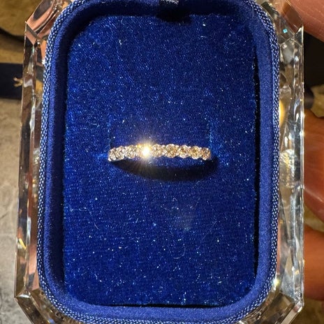 堀ちえみ 夫と選んだダイヤの指輪の画像