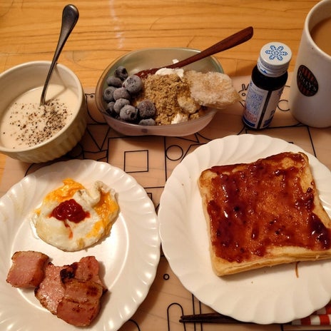 秋野暢子 失敗してしまった朝ごはんの画像