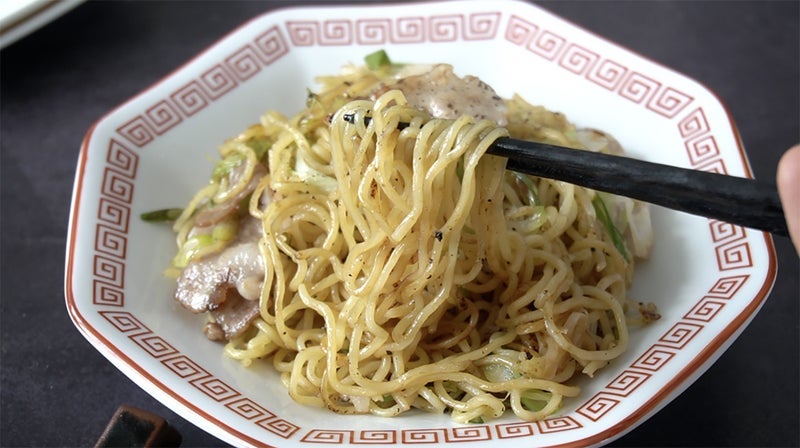 10分で完成するコク深い焼きそばの画像