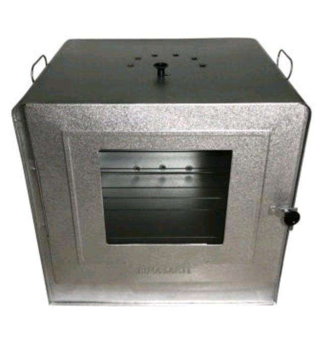 ガスコンロの上にのせて使うオーブンの画像