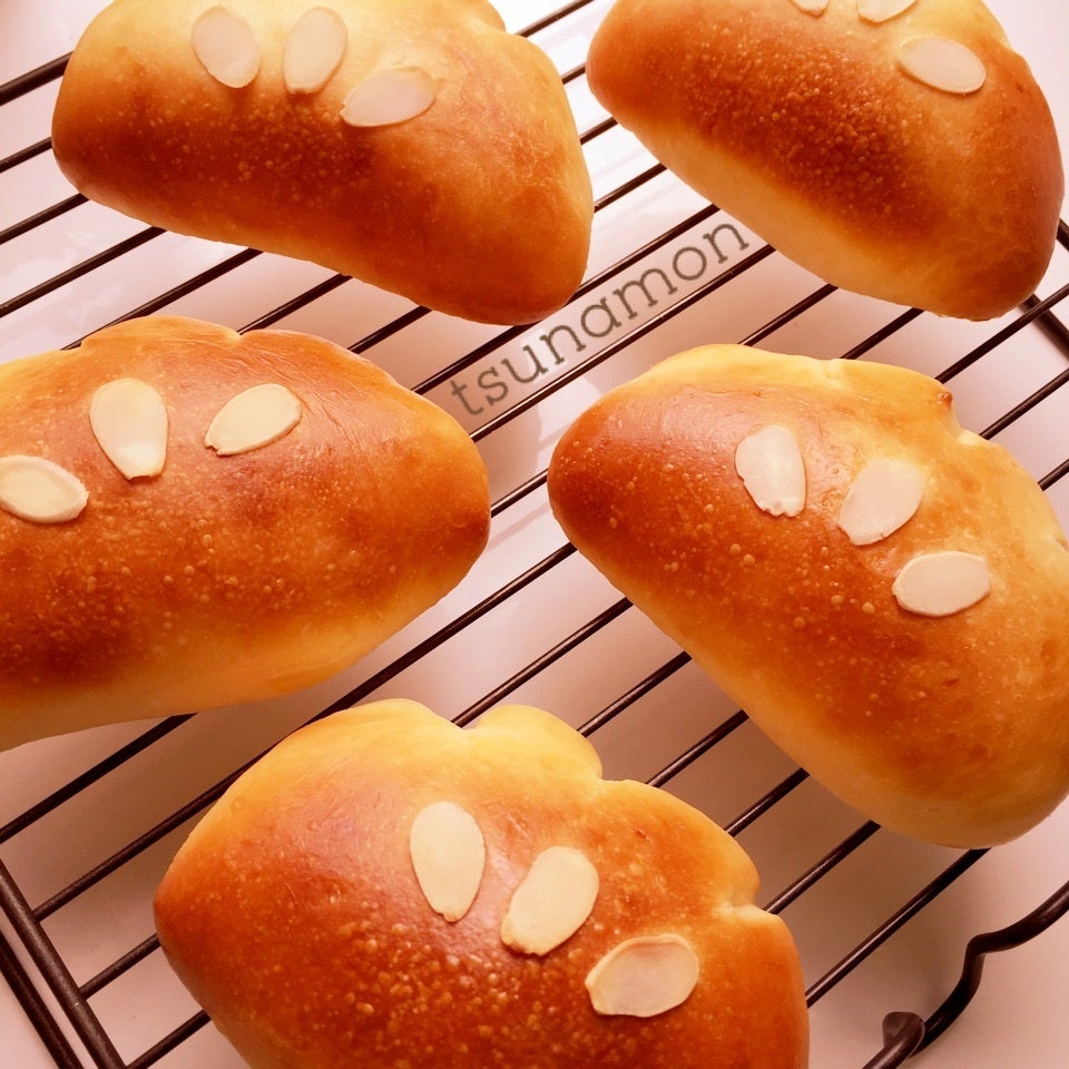 クリームチーズとアーモンド小麦粉のパンのレシピ