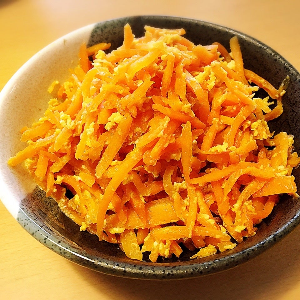 味付けは「めんつゆ」だけ!にんじんしりしり